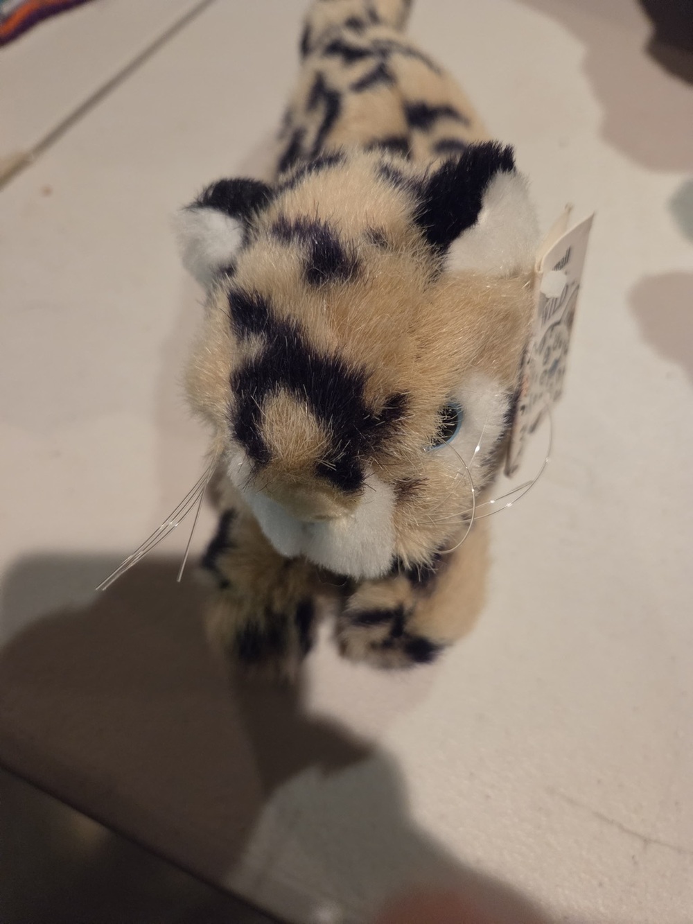 Plush Leopard Stuffed Animal - Tan and Black